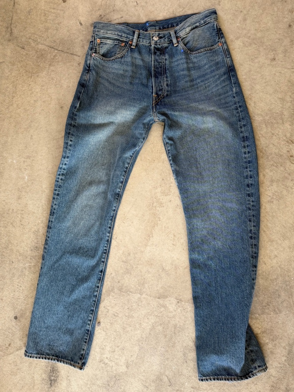 BUCK MASON Classic Men's Blue Jeans - Casual Straight Fit